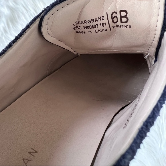 Cole Haan Shoes Suede Lace Up Lunagard Womens Size 6B - Picture 6 of 7